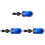 6Pcs Mini Blue Retractable Cord Optical USB Mouse for Computer Use 2