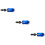 6Pcs Mini Blue Retractable Cord Optical USB Mouse for Computer Use 9