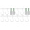 10Pcs Sturdy Iron Ceiling Hooks White Wall Mount Swag Hooks for Home 2