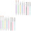 2Sets Portable Nail Pens Assorted Color Durable DIY Nail Art Tools 3