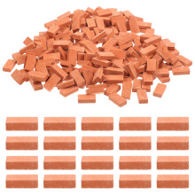 600Pcs Orange Miniature Brick Models for Kids DIY Pet Use and Crafts