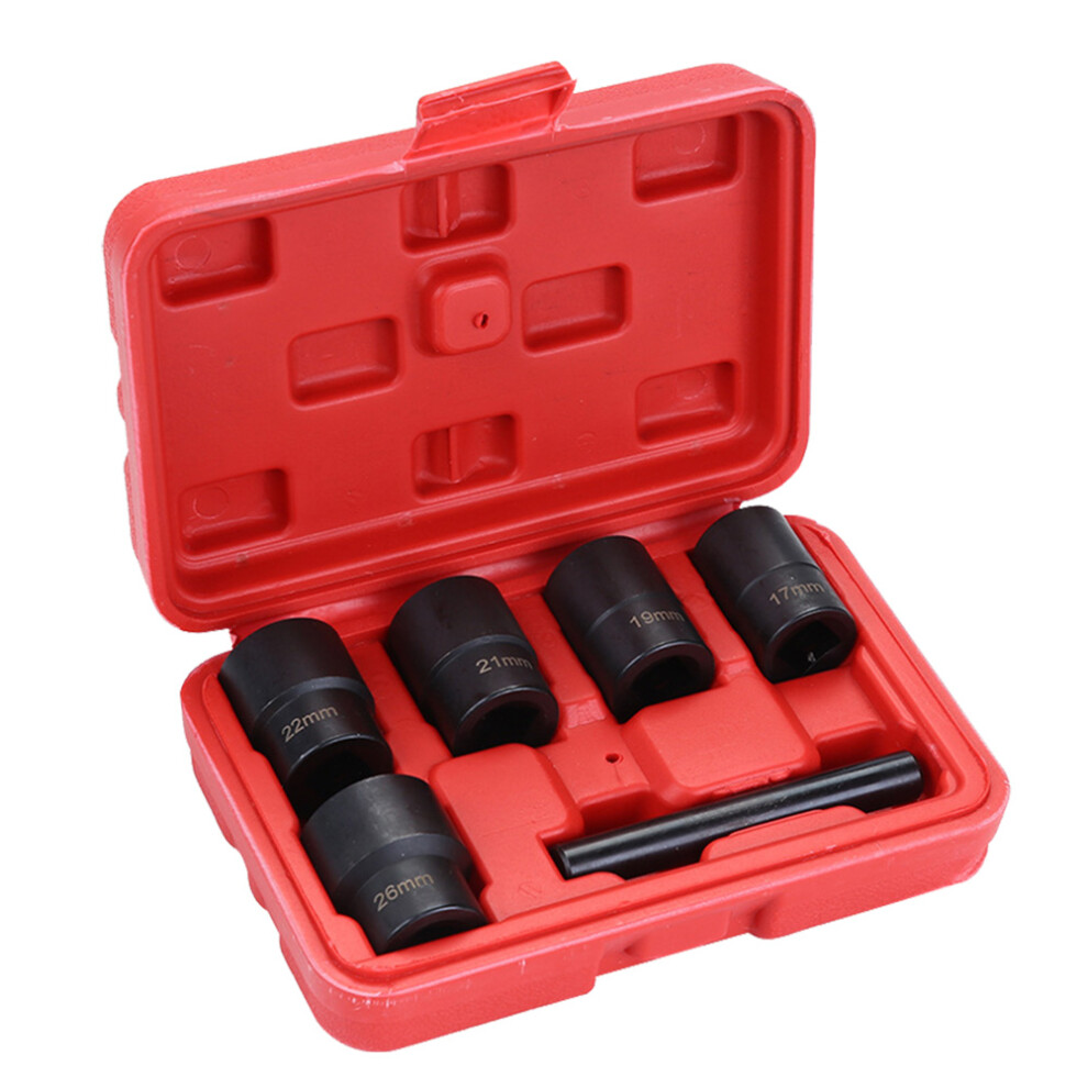 Mlins 6 Pcs Stud Extractor Removal Tool Nut Broken Bolt Extractors 3392347183940