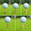 36Pcs Plastic Golf Tees Assorted Colors Durable Funny Designs for Golf 11