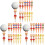 36Pcs Plastic Golf Tees Assorted Colors Durable Funny Designs for Golf 2
