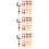 36Pcs Plastic Golf Tees Assorted Colors Durable Funny Designs for Golf 8