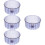 4Pcs Quiet Hamster Exercise Wheel Plastic Running Jogging Plaything 8