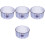 4Pcs Quiet Hamster Exercise Wheel Plastic Running Jogging Plaything 5