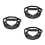 3 Pcs Diving Goggles Mask Gloves Major 9