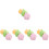 15Pcs Household Shower Sponge Ball Easy Hold Bath Scrubber Assorted 7