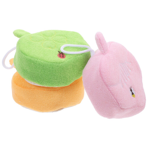 15Pcs Household Shower Sponge Ball Easy Hold Bath Scrubber Assorted 1