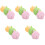 15Pcs Household Shower Sponge Ball Easy Hold Bath Scrubber Assorted 5