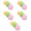 15Pcs Household Shower Sponge Ball Easy Hold Bath Scrubber Assorted 9