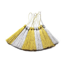 60St DIY Kwast Bedels Goud Zilver Voor Huisdecoratie En Cadeaus