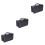 3pcsbag Storage Black Bag Cd Capacity Dvd 5