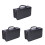 3pcsbag Storage Black Bag Cd Capacity Dvd 2