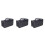 3pcsbag Storage Black Bag Cd Capacity Dvd 4