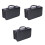 3pcsbag Storage Black Bag Cd Capacity Dvd 3