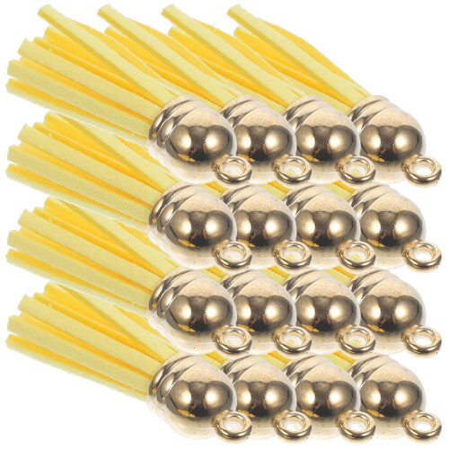 300Pièces Pompons Cuir Pour Fabrication De Accessoires 2