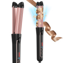 2 in 1 Hair Curling Iron and Wand Combo for Women Dual Styling Modes TravelFriendly