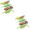 2 Sets Grasshopper Growth Cycle Educational Toy Cognitive Model 7