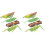 2 Sets Grasshopper Growth Cycle Educational Toy Cognitive Model 3