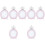7St Display Frame Roze Manicure Houder Retro Stijl 5