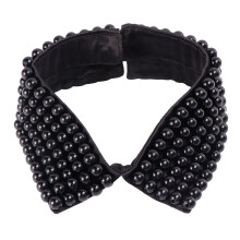 2 Pcs Versatile Neckline Fashion False Water Pearl Cape Delicate