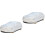 2Pcs Silver Car Summer Sunscreen Cover Durable Dustproof Protection 4
