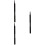 3St Zwarte Lip Applicator, Intrekbaar, Professioneel Make-Up Penseel 7
