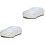 2Pcs Silver Car Summer Sunscreen Cover Durable Dustproof Protection 3