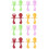8Sets Baby Bestekset Materiaal Comfortabel Grip 5