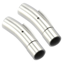 4St Rvs Magnetische Koordsluitingen Voor Leren Sieraden