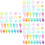3Sets Plastic Conch Decoraties Acryl Materialen Voor Kinderen Creatief 6