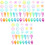3Sets Plastic Conch Decoraties Acryl Materialen Voor Kinderen Creatief 3
