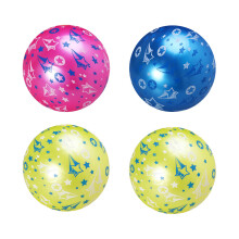12St Opblaasbare Ballen Met Sterprint Voor Kinderen in Diverse Kleuren