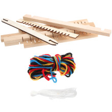 2 Sets Handgemaakt Mini Weefgetouw Intellectueel Speelgoed
