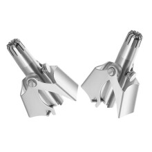 2pcs Manual Nose Hair Trimmer for Men with Nose Hair Scissors, Safe Precision Grooming for Travel