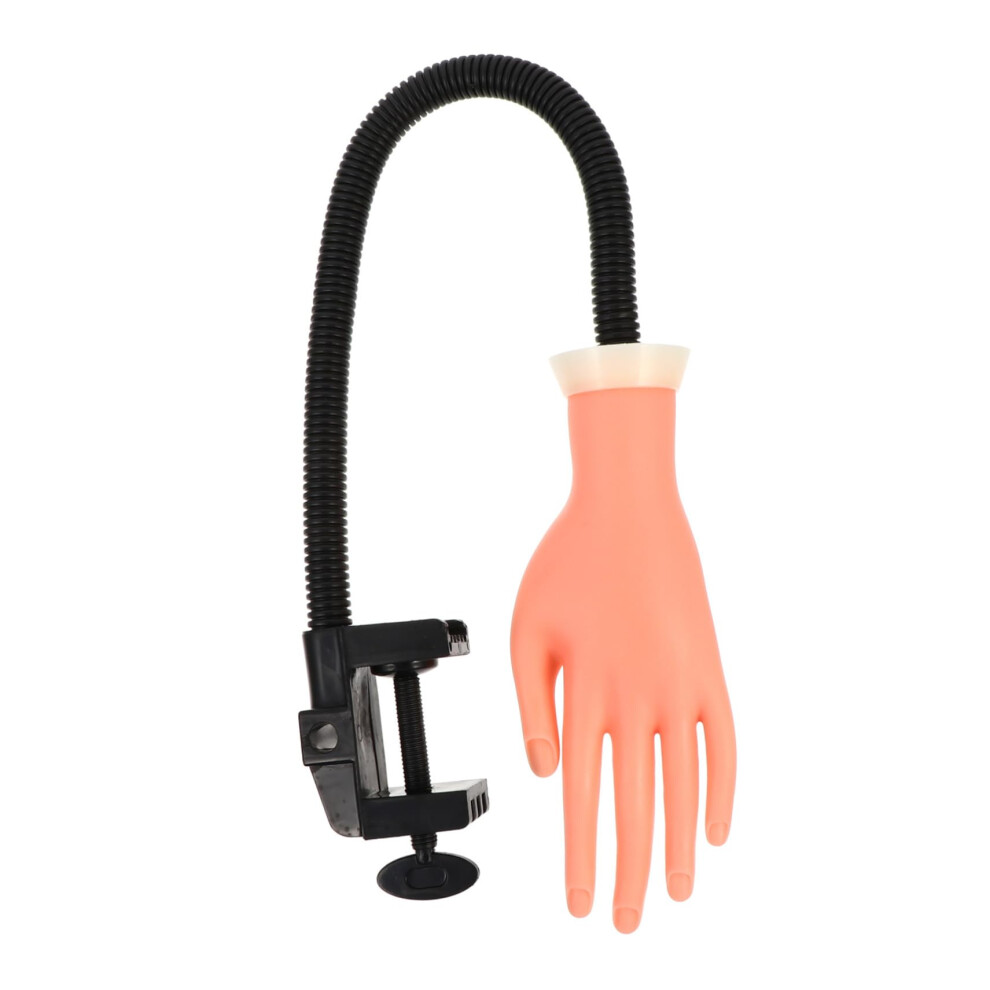 Flexible Nail Practice Hand Realistic Fake Hand for Acrylic Nails and Manicure Training