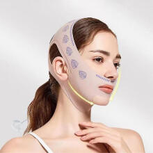 Face Slimming Strap Double Chin Reducer V Line Lifting Belt with Adjustable for Skin Tightening