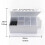 White Barber Scissors Holder Box with MultiCompartment Hairdressing Tools Organizer Stand 2