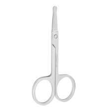 Nose Hair Scissors Stainless Steel Safety Rounded Tip for Ear Eyebrow Beard Mustache Trimming