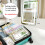 14.5 Inch Rechargeable Lighted Makeup Mirror, Vanity with Touch Control, 3 Modes, Dimmable, Memory, White 5