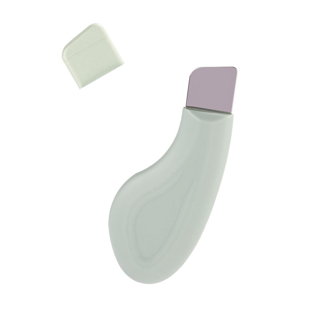 Green Silicone Nose And Face Blackhead Remover Spatula With Deep Pore Cleansing, 1 Count