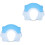 2Stk Elastische Kinder Duschhaube 3