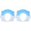 2Stk Elastische Kinder Duschhaube 2