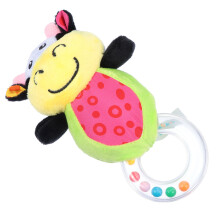 1Stk Kuscheliges Plüsch Tier Handglocke Baby Spielzeug Bunt