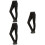 3Stk Schwarze Skiing Pants Damen Softshell Leicht 7