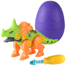 2 sets dino-puzzle zum auseinandernehmen, dinosaurier-ei bauspielzeug