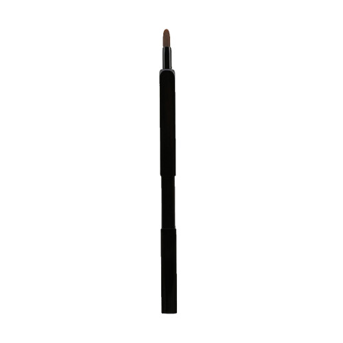 3Stk Lippenpinsel Schwarz Make-Up Tool Kit Retraktierbar Silikondesign