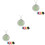 3Stk Diffuser Locket Aromatherapie Designs 5